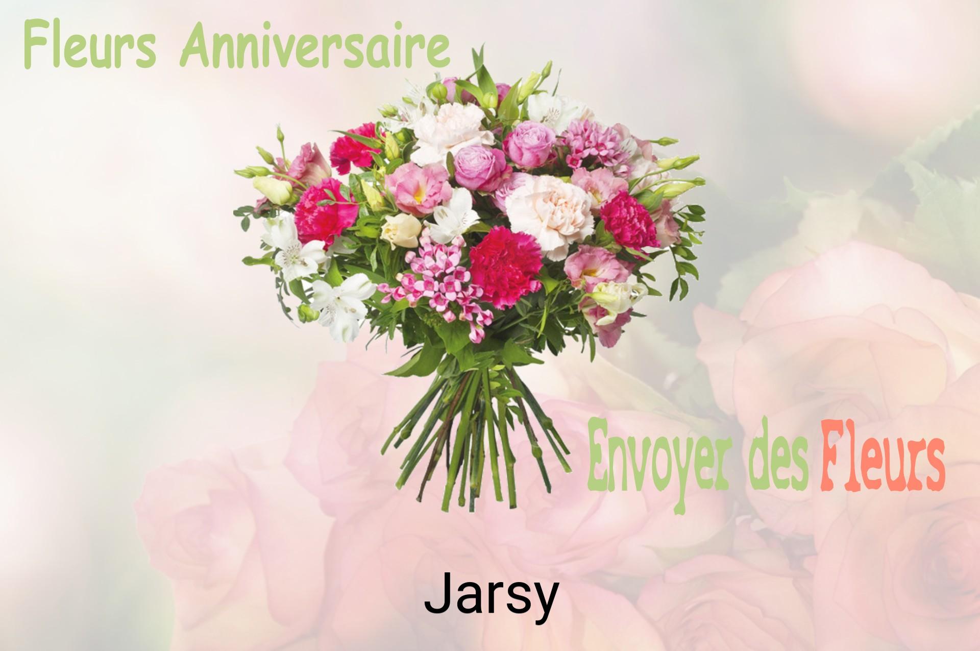 Bouquet de fleurs d’anniversaire livré à Jarsy