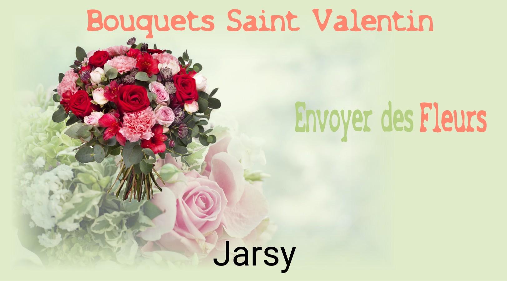 Roses de Saint-Valentin livrées à Jarsy